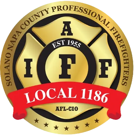 Solano Napa County Professional Firefighters IAFF Local 1186 logo