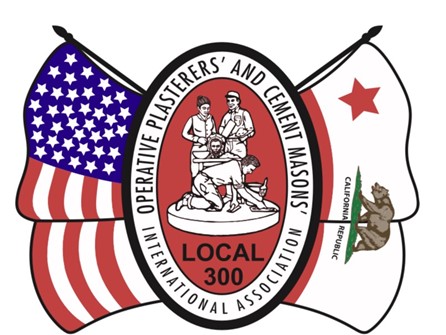 Plasterers' and Cement Masons' Local Union 300 logo